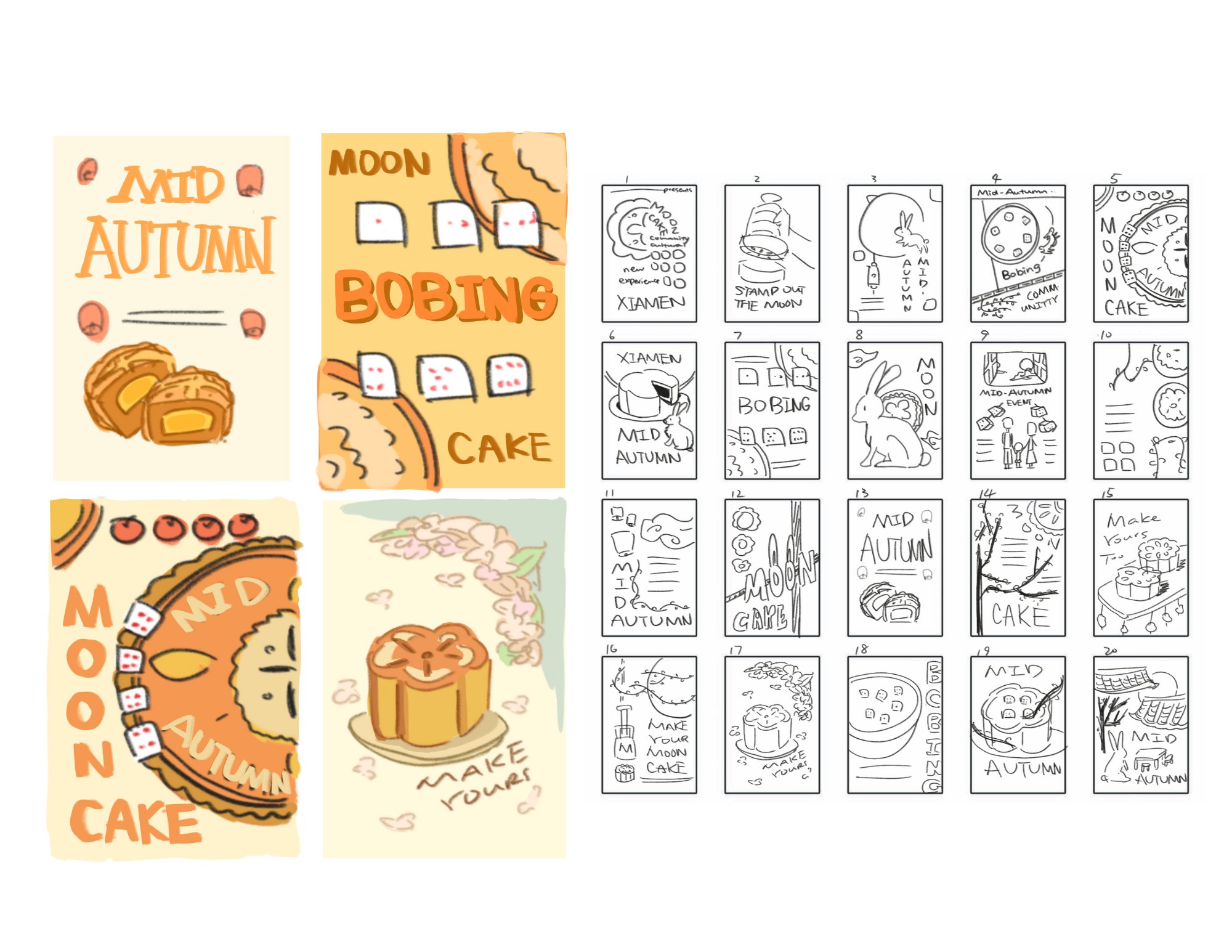 Mooncake and Dice poster thumbnails